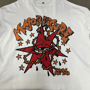 Oversized Long Sleeve Fashion T-<b>Shirt</b> Heavyweight Brand Street Wear With Pattern Design T <b>Shirt</b> for <b>Men</b> - Product Image 3