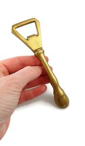 Heavy Duty Solid Brass <b>Bottle</b> <b>Opener</b> <b>Bar</b> Tool - Product Image 2