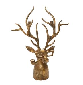 Sculpture de cerf de table de luxe à forte demande, finition haut de gamme pour les occasions de maison, de mariage et de Pâques. - Product Image 6