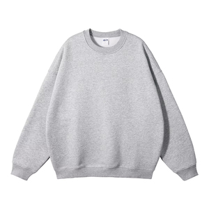 Wholesale Custom Premium Fleece Winter Solid 100% Cotton Printed Graphic Embroidered Logo Quick Dry <b>Pullover</b> <b>Men</b> Sweatshirt - Product Image 3