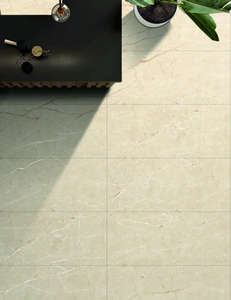 Carreaux de céramique sans fin de haute qualité 600x1200 à effet marbre continu pour revêtements muraux modernes et murs d'accentuation intérieurs - Product Image 1