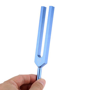 Juego de 4 diapasones médicos para terapeutas, músicos, profesores, 128Hz, 256Hz, 512Hz, juego de diapasones de Chakra, instrumentos musicales - Product Image 3