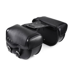 กระเป๋าแซดเดิลหนังโลโก้ออกแบบได้ตามต้องการกระเป๋าหนังอานสำหรับมอเตอร์ไซค์ - Product Image 2