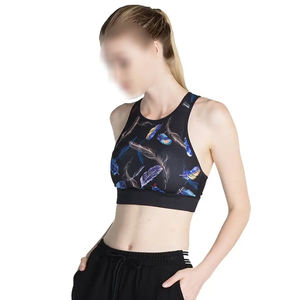 2025 nouveauté produit élégant dernière conception Sublimation impression femmes Yoga porter Fitness soutien-gorge, soutiens-gorge de sport solides respirants - Product Image 4