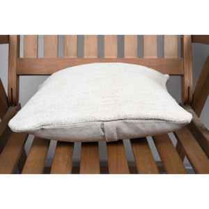 Beige Wool Rug 14x14 Inch Woven Vintage Patterned Rug Rustic/Primitive Style - Product Image 5