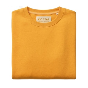 Heavyweight French Terry Sweatshirt High Quality 100% Cotton Fleece Pullover For Streetwear Round Neck Top Made in Pakistan - Product Image 2