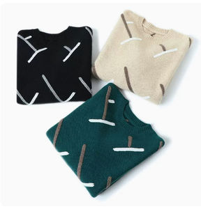 Suéteres de lana de Cachemira para mujer para uso informal Transpirable suave cálido ligero últimos suéteres de invierno con logotipo/tamaño personalizado - Product Image 6