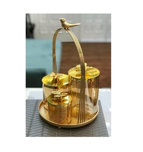 Uso de tarro de frutas secas decorativas de estilo americano para regalos de negocios en el hogar y decoración de Diwali de buena calidad - Product Image 1