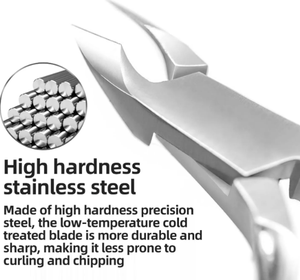 3/4 pouces en acier inoxydable coupe-cuticules manucure/pédicure coupe-ongles outil extrêmement pointu cuticules pinces coupantes doigts - Product Image 6