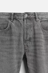 Pantalones Vaqueros de Mezclilla con Logo Personalizado, Estilo Urbano, Lavado, Color Nuevo, para Hombre - Product Image 5