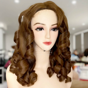 Mejor Calidad Precio de fábrica Bouncy pelucas de cabello crudo pelucas de cabello humano de 100% cabello humano vietnamita - Product Image 5