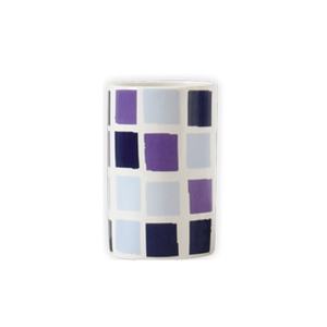 Vase en mosaïque bleue - Product Image 1