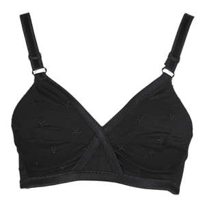 Sujetador de Algodón para Mujer - Negro - Product Image 1