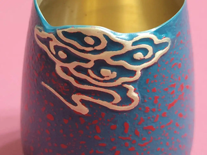 Nouveau design imprimé émail finition métal porte-stylo et porte-crayon de stockage de bureau en acier grande capacité porte-pinceau de maquillage pour le bureau - Product Image 5