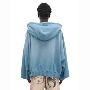 Sudadera con Capucha Extra Grande de Alta Calidad, 100% Algodón, Diseño Gráfico Personalizado para Impresión Puff, 500gsm, para Hombre, Ropa Urbana - Product Image 5