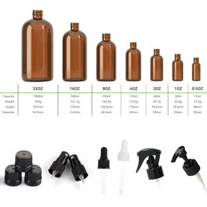 Set de Cuidado de la Piel Profesional con Botella de Vidrio Ámbar de 30 ml con Gotero para Suero y Tarro de Crema de 50 g, con Grabado Personalizado y Tapas Metálicas - Product Image 5