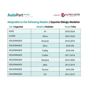 Clips de garniture de porte pour Volkswagen, Skoda, Audi, Cupra - 10 pièces - Product Image 5