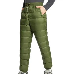 新款男士河豚裤尼龙面料冬季保暖滑雪裤