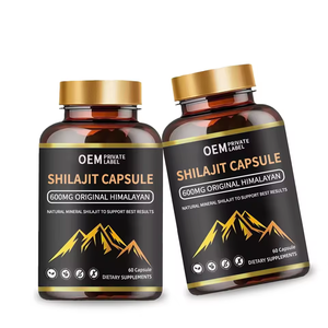 Cápsulas de Shilajit del Himalaya OEM/ODM 100% Veganas, 60 Cápsulas con Ácido Fúlvico y Minerales Traza para Energía y Apoyo Inmunológico - Product Image 2