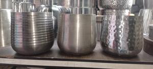 Venta al por mayor hecho a mano diseño personalizado hogar jardín decoración piso jarrón hierro aluminio acero inoxidable costero múltiples acabados - Product Image 3