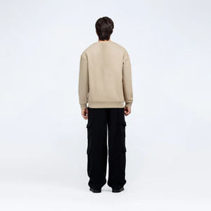 Sudadera con Capucha para Hombre, 350 g/m², 100% Algodón, Cuello Redondo, Corte Regular, Informal, Transpirable, de Secado Rápido, Forrada de Felpa para Invierno - Product Image 3