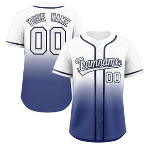 Maillot de baseball personnalisé à vente chaude, 100% polyester, respirant, évacuant l'humidité, séchage rapide, maillot de baseball personnalisé - Product Image 1
