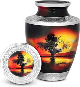 Bel arbre de vie urnes pour cendres humaines pleine grandeur urnes funéraires pour adultes enterrement funéraire pour cendres grand - Product Image 4