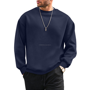 Meilleure tenue hommes sweats à col rond unisexe différentes couleurs meilleure qualité 100% coton polaire 380gsm - Product Image 6