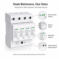 Dispositif de protection contre les surtensions DZ47sY SPD T1 T2 T3 1P 2P 3P 4P 1P+N 3P+N 275V 385V 440V 20kA-160kA Protection contre les surtensions de foudre sur rail DIN