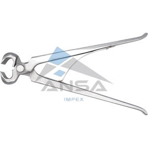 Pinzas para pezuñas con resorte, herramientas para herrar de acero al cromo vanadio de alta resistencia de 10 pulgadas, recortadoras de pezuñas profesionales con agarre ergonómico - Product Image 1