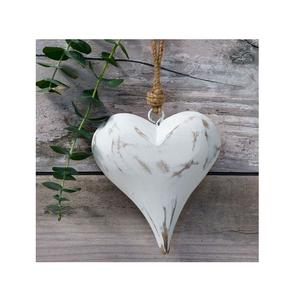 Modern <b>Heart</b> Shaped Ornaments Design With Solid Wood Multiple Finishing Best for Home Christmas Indoor <b>Decor</b> & Hanging - Product Image 3