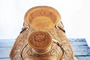 Selle Wade en cuir occidental de qualité supérieure fabriquée à la main pour plus de confort et de durabilité - Product Image 4