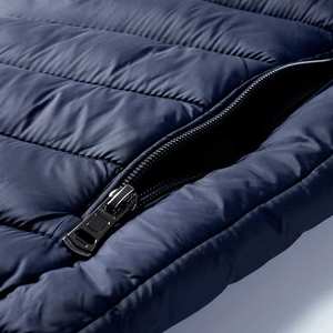 Chaqueta acolchada térmica de invierno personalizada para hombre, prendas de vestir informales con cuello levantado, abrigos de alta calidad, chaqueta acolchada para hombre con capucha - Product Image 4