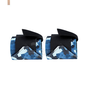 สายรัดข้อมือยกน้ำหนักสำหรับออกกำลังกายอุปกรณ์ความปลอดภัยในการออกกำลังกายฟิตเนสสีทึบระบายอากาศได้ - Product Image 2