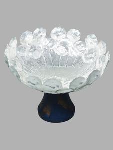 Bol en métal de haute qualité, élégant centre de table décoratif pour la salle à manger, le salon, la cuisine et l'affichage à domicile - Product Image 2