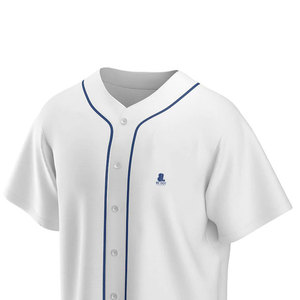Jersey de béisbol de alto impacto para adultos, ropa deportiva transpirable de calidad superior, 100% poliéster, personalizada - Product Image 4