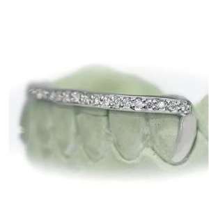 Grilles dentaires de luxe plaquées or/argent rhodié, serties de diamants et de morganite, style Hip Hop, pour artistes et fans, forte demande, vente en gros - Product Image 3