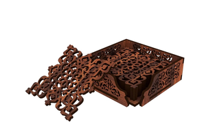 Nouveau attrayant caboteur en bois artisanal maison cuisine bureau table à manger tasses à thé tasses à café canettes de bière bar verres à eau 2024 - Product Image 3