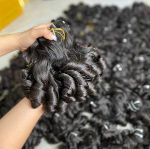 Bundles rebondissants de couleur naturelle de bonne qualité à partir de 100% extensions de cheveux humains vietnamiens cheveux bruts - Product Image 1