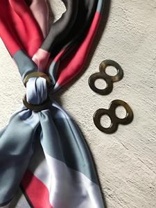 Anillo para Bufanda de Cuerno de Búfalo con Pulido Suave que Agrega Elegancia Suave y Sujeción Segura a Cualquier Bufanda de Alta Calidad - Product Image 5