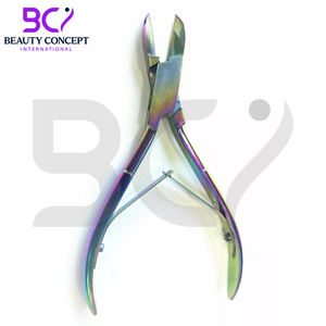 Cortador de acero inoxidable para uñas de los pies, cuidado de las uñas, instrumentos de podólogo, cortaúñas encarnadas para diabéticos - Product Image 2