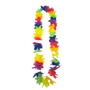 Collier Hawaïen Multicolore Fluorescent UV en Gros, Guirlande Lumineuse pour Fêtes et Occasions Spéciales, Colliers de Fleurs qui Brillent dans le Noir - Product Image 3