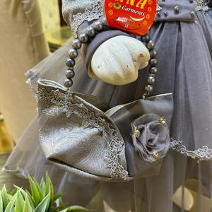 เดรสปาร์ตี้แฟนซีผ้าซาตินสำหรับเด็กชุดเดรสปาร์ตี้แฟนซีสำหรับฤดูใบไม้ผลิ2024ใหม่ - Product Image 3