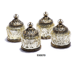 Antique Metal Square <b>Tealight</b> Candle <b>Lantern</b> for Home Decor Christmas Parties & Events - Product Image 2