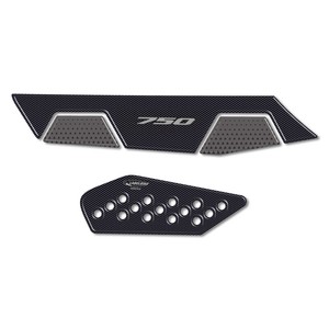 Adesivo 3D per protezione scarico moto, perfetto per Honda Transalp XL750 2023 - Product Image 2