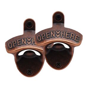 Abridor montado en la pared con estilo de metal antiguo y montaje de tornillo fácil ideal para espacios rústicos o zonas de botella de cueva de hombre - Product Image 5