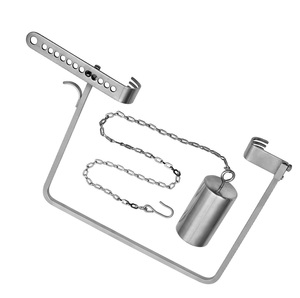 Juego de retractores de cadera de incisión inicial Charnley Retractor ortopédico manual con acero inoxidable alemán y material de titanio - Product Image 1