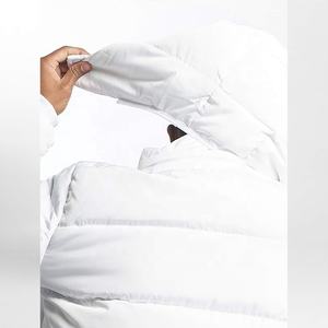 เสื้อโค้ทผ้าขนเป็ดผสมสำหรับผู้ชายเสื้อโค้ทสำหรับผู้ชายเสื้อโค้ทผ้าขนเป็ดน้ำหนักเบาออกแบบโลโก้ได้ตามต้องการ - Product Image 2