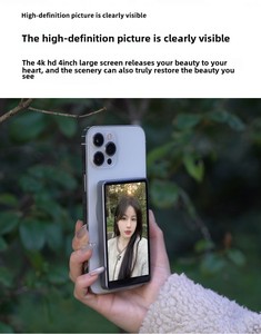 32 & 64GB không dây từ điện thoại hiển thị góc rộng màn hình di động tốt nhất Studio quay phim & người sáng tạo quy trình làm việc có thể sạc lại - Product Image 2