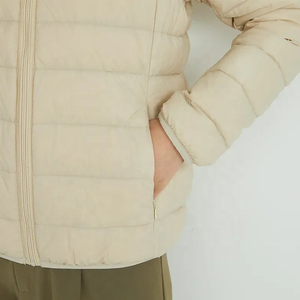 Chaqueta de invierno personalizada para mujer, chaqueta acolchada de algodón suave de talla grande con abrigos ajustados a la moda - Product Image 6